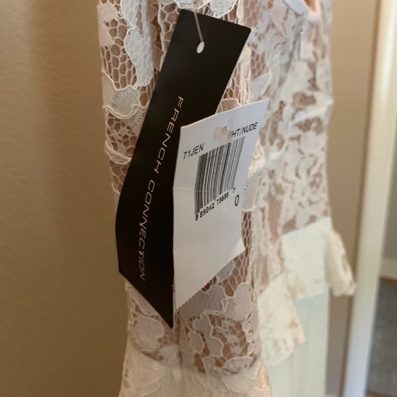 NWT French Connection white dress - Picture 6 of 7